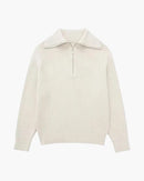 Suéter de rayas con Cremallera