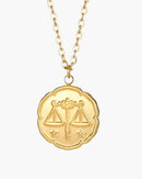 Collar con el signo del zodíaco - Oro