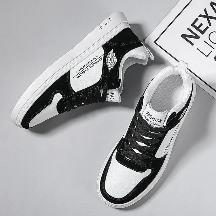 Zapatos urbanos con bloques de color