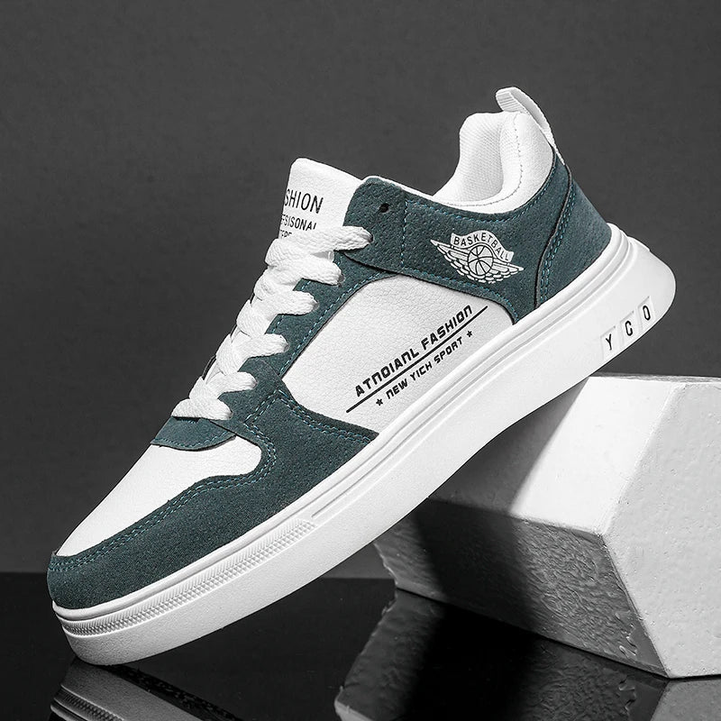 Zapatos urbanos con bloques de color