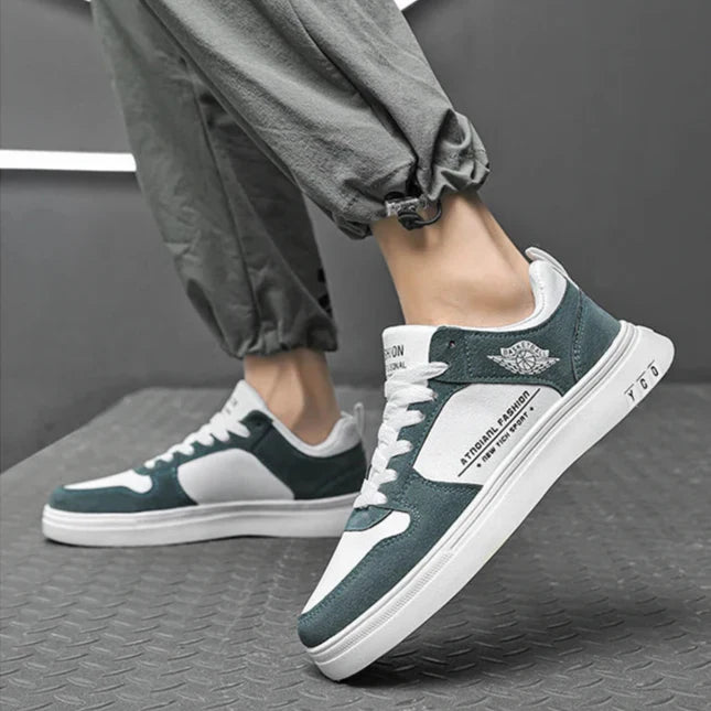 Zapatos urbanos con bloques de color