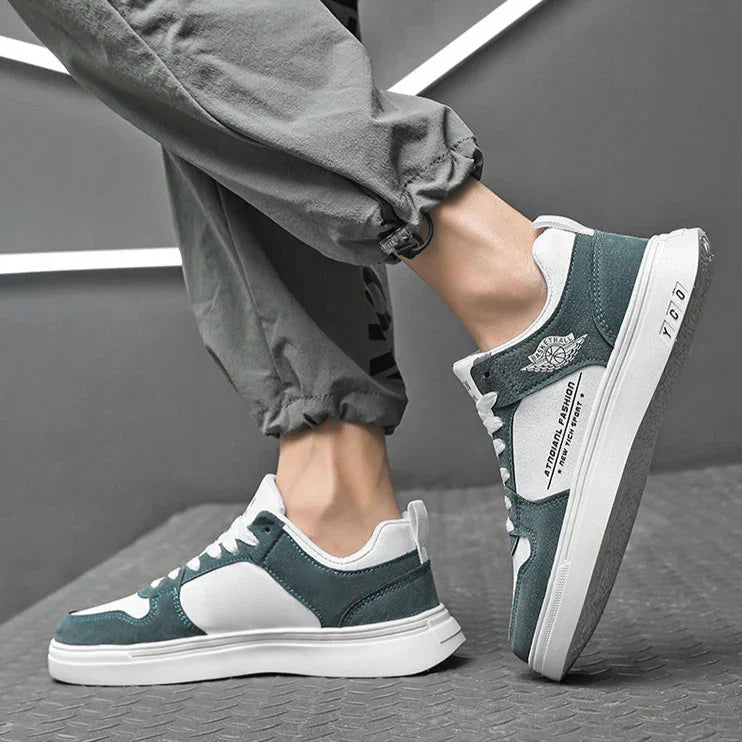 Zapatos urbanos con bloques de color