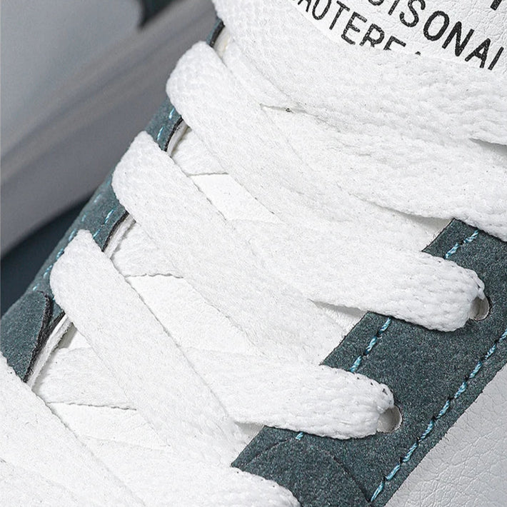 Zapatos urbanos con bloques de color