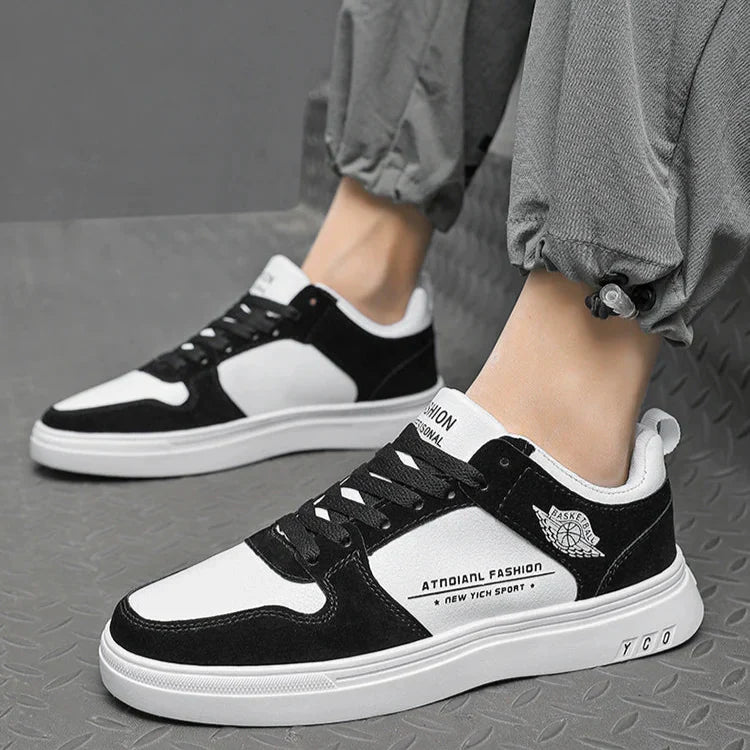 Zapatos urbanos con bloques de color