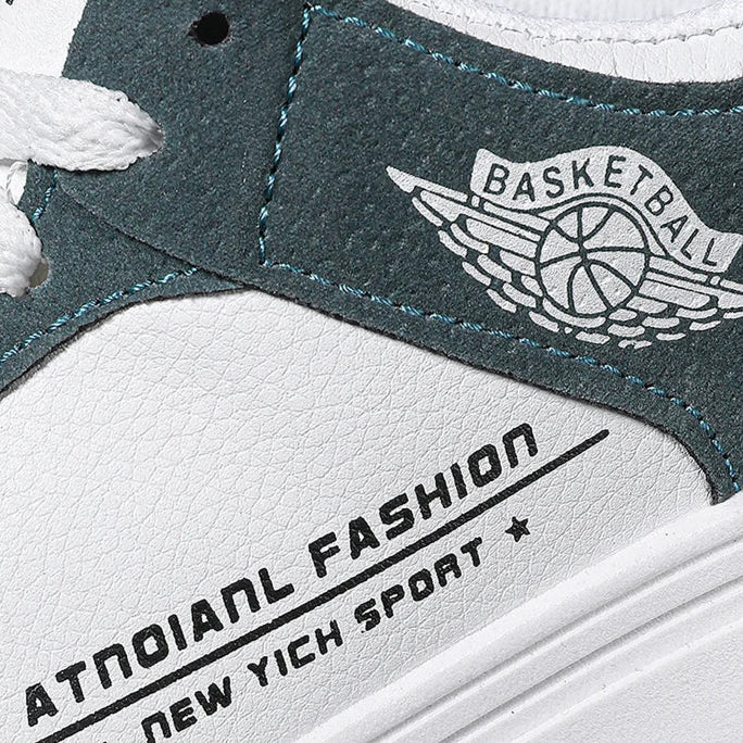 Zapatos urbanos con bloques de color