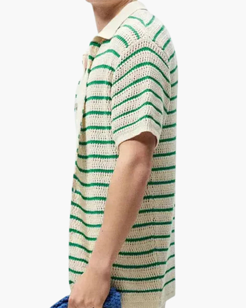 Marbella - Camisa con botones de Tejida