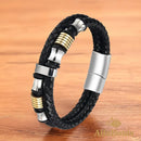 Pulsera masculina Tyopunk de doble capa